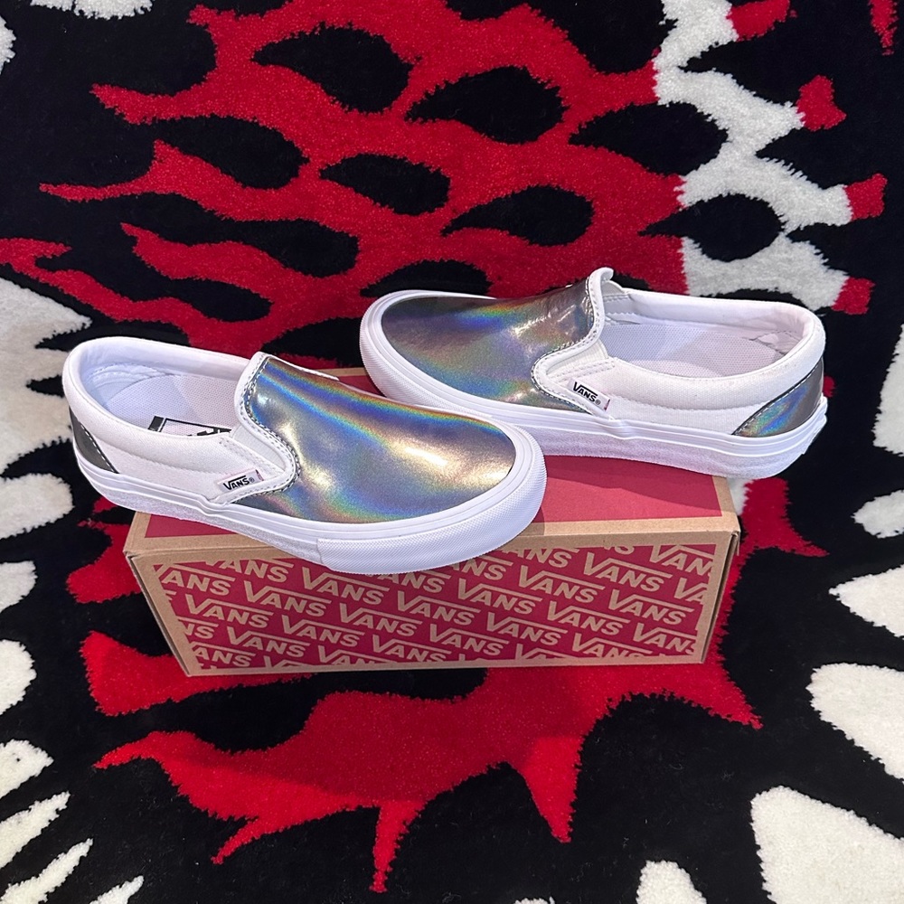 Vans Holographic Slip On Shoes - Picture 4 of 4